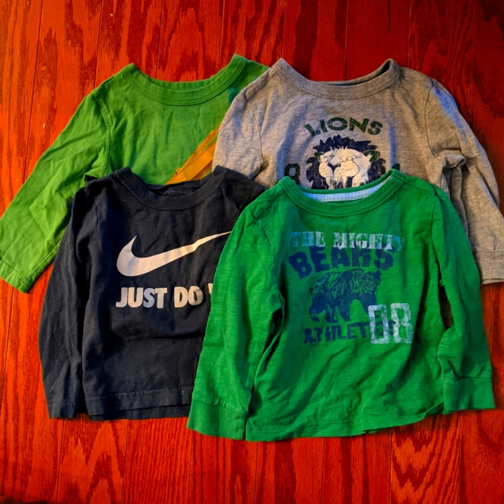 2T long sleeve shirts
